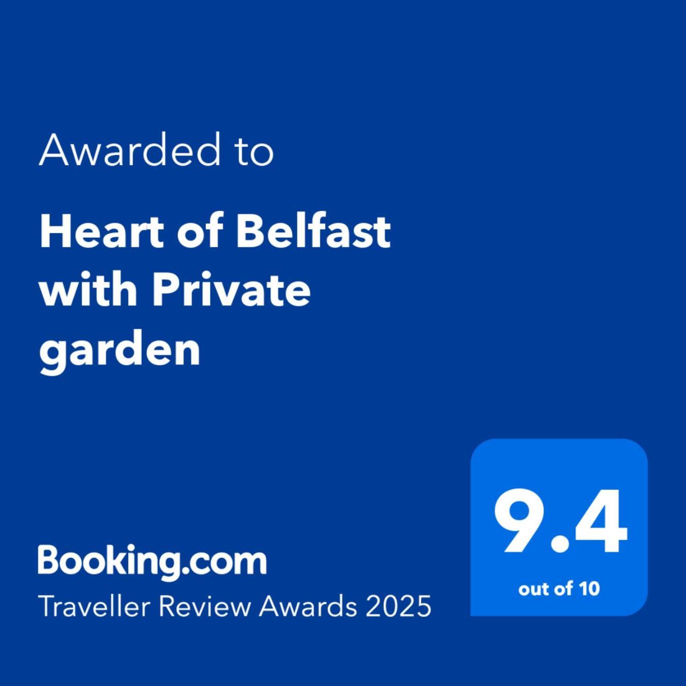 Heart Of Belfast With Private Garden Villa Exterior photo